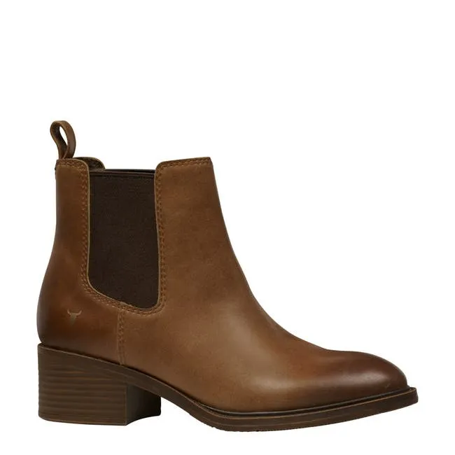 Women Replace Tan Leather Boots Windsor Smith Boots