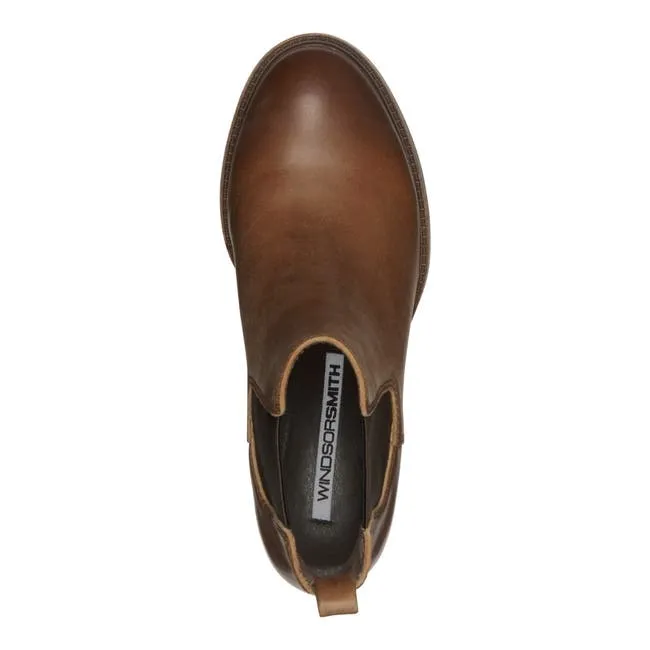 Women Replace Tan Leather Boots Windsor Smith Boots