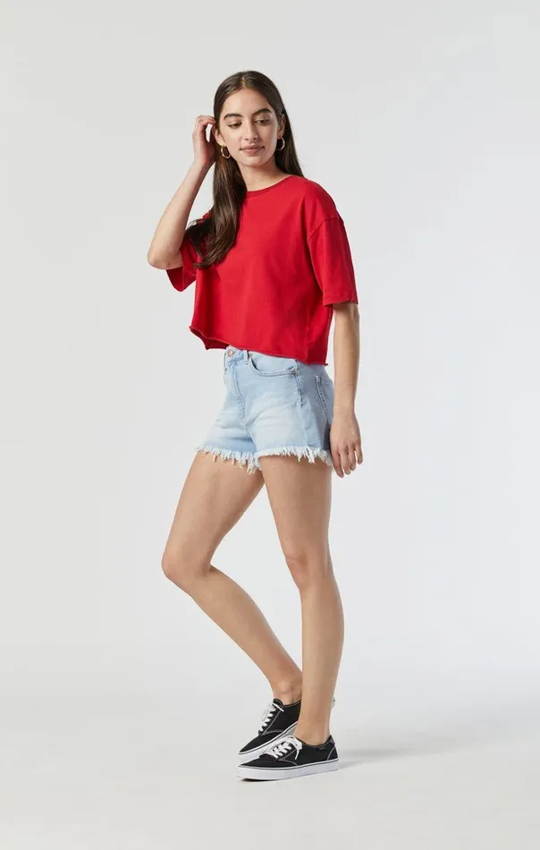 Women Rosie Boyfriend Short In Light Bleached Stretch Mavi Jeans Shorts Women Rosie Boyfriend Short In Light Bleached Stretch Mavi Jeans Shorts