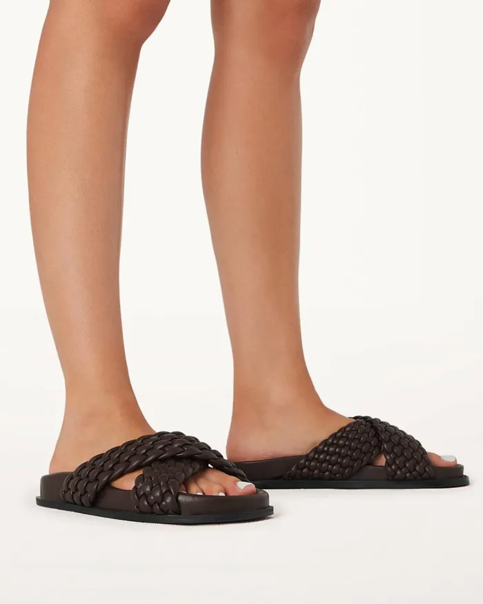 Women Sandals and Slides Billini BOWIE 8211 UMBER