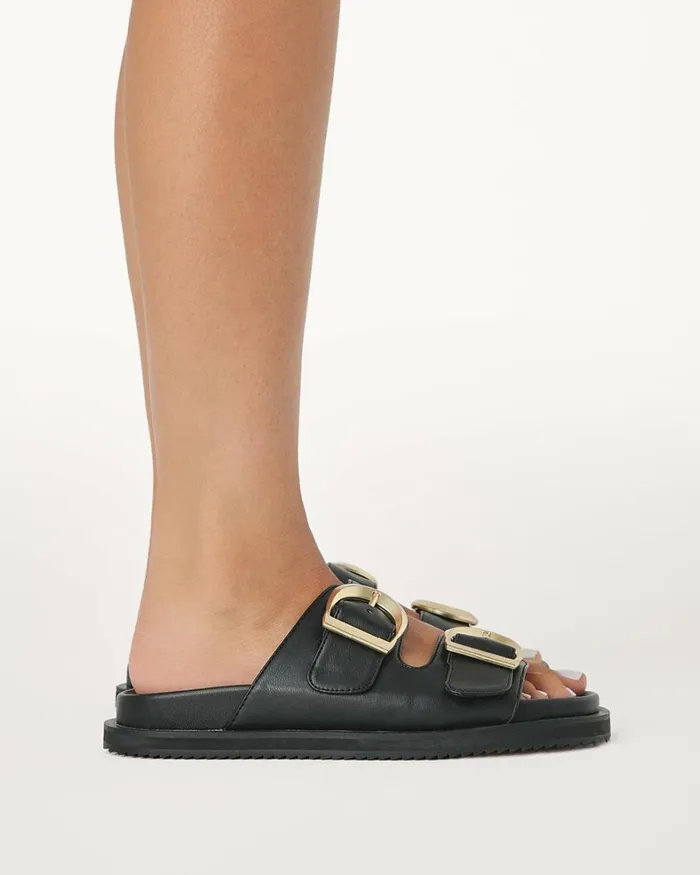 Women Sandals and Slides Billini TAYO 8211 BLACK