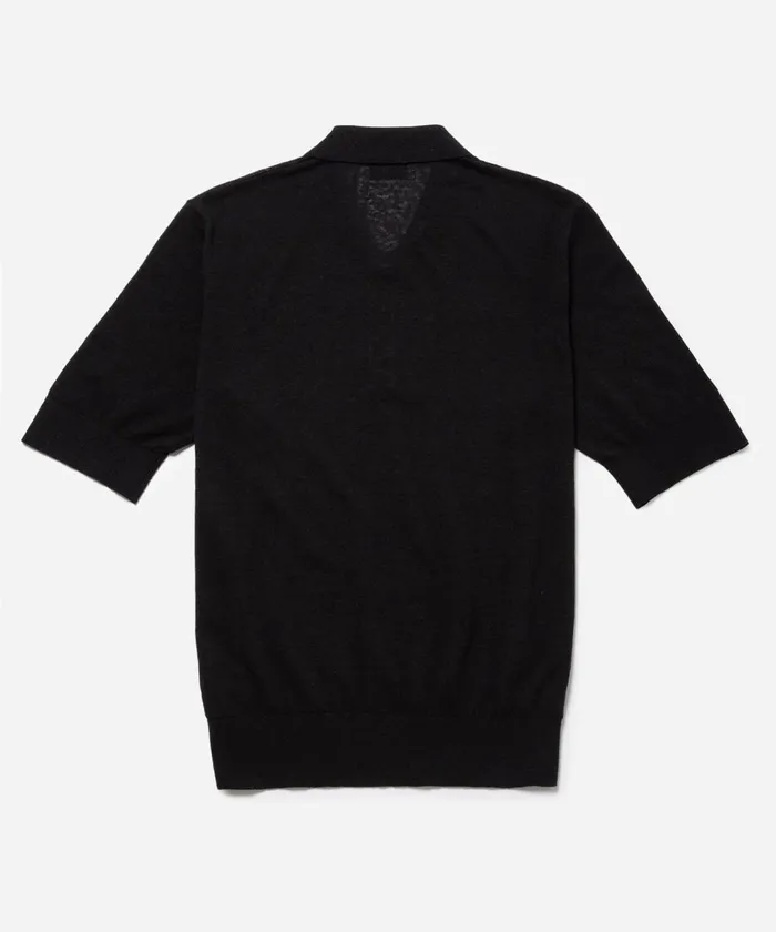 Women Saturdays NYC Shirts Devin Polo Black Women Saturdays NYC Shirts Devin Polo Black