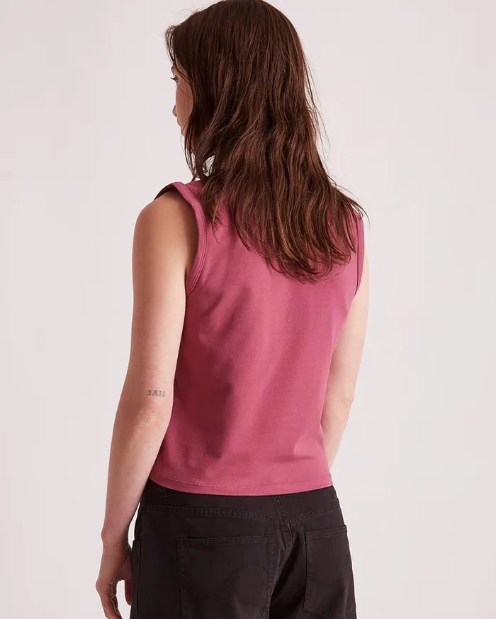 Women Saturdays NYC Tees and Knit Tops Martha Muscle Tank Top Violetquartz Women Saturdays NYC Tees and Knit Tops Martha Muscle Tank Top Violetquartz
