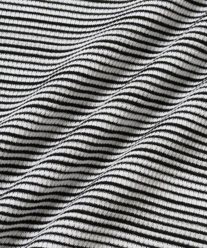 Women Saturdays NYC Tees and Knit Tops Striped Waffle LS Tee Ivory Women Saturdays NYC Tees and Knit Tops Striped Waffle LS Tee Ivory