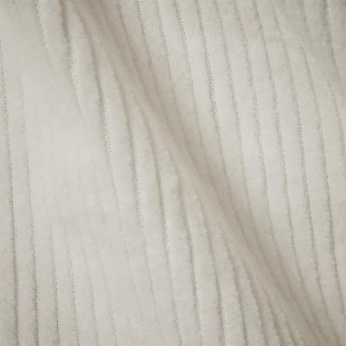 Women Shirting James Perse Corduroy Cropped Boxy Shirt Ivory Pigment