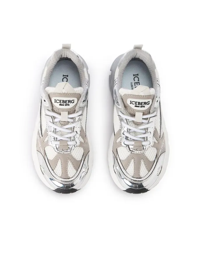 Women Shoes Iceberg Sneakers With EVA Rubber Sole Women Shoes Iceberg Sneakers With EVA Rubber Sole