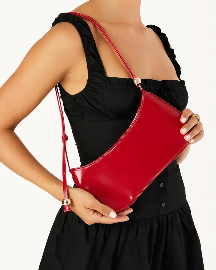 Women Shoulder Bags Billini ROSABELLE SHOULDER BAG 8211 STRAWBERRY SHINE