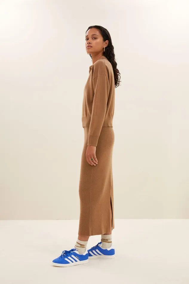 Women Skirts Bybar Dex Skirt Camel