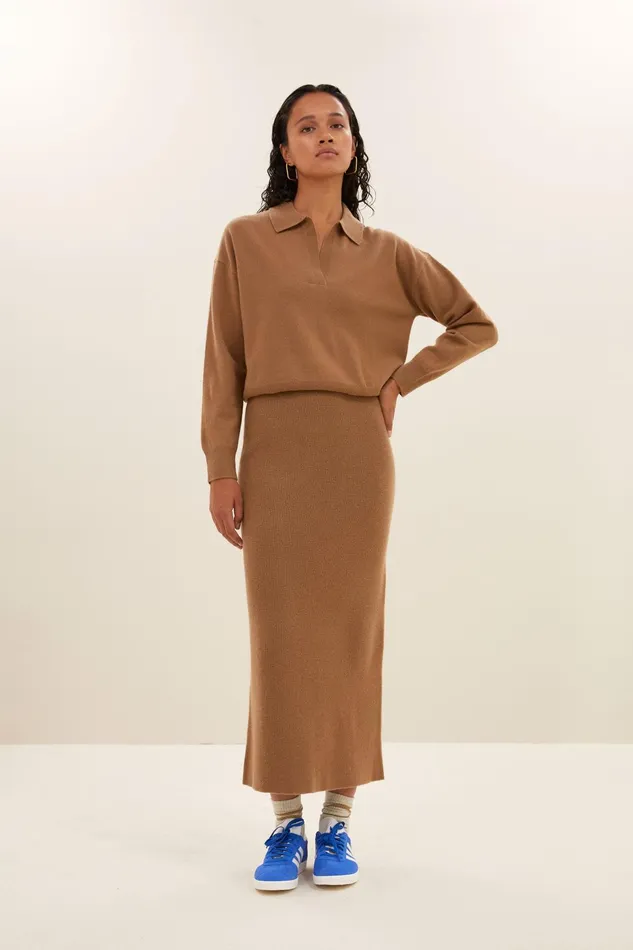 Women Skirts Bybar Dex Skirt Camel