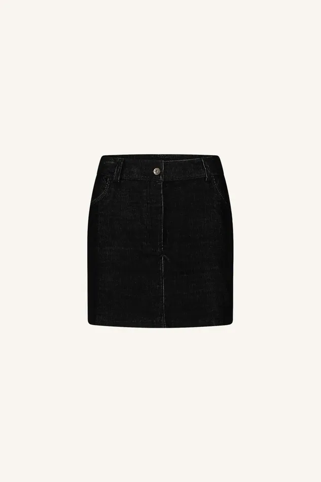 Women Skirts Bybar Josie Cord Skirt Black