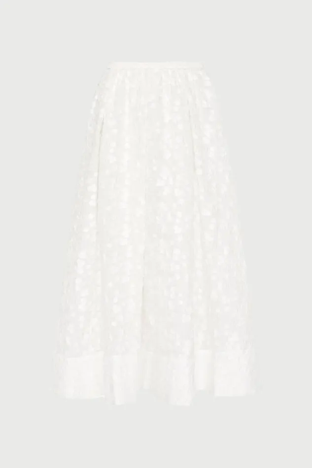 Women Skirts Lee Mathews Toulouse Skirt White