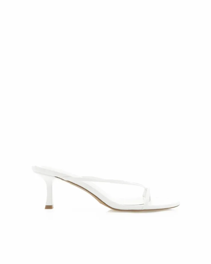 Women Stiletto Heels Billini GILLIE 8211 WHITE