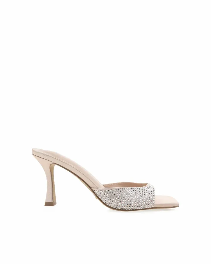 Women Stiletto Heels Billini JONES 8211 CHAMPAGNEDIAMANTE