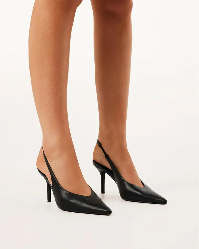 Women Stiletto Heels Billini KENDRA 8211 BLACK