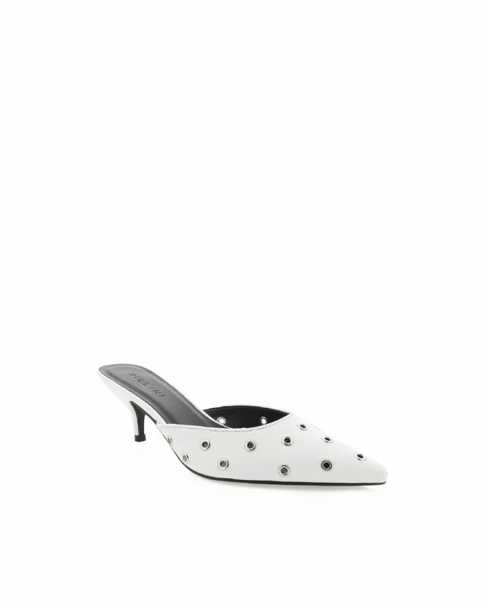 Women Stiletto Heels Billini MILES 8211 WHITE