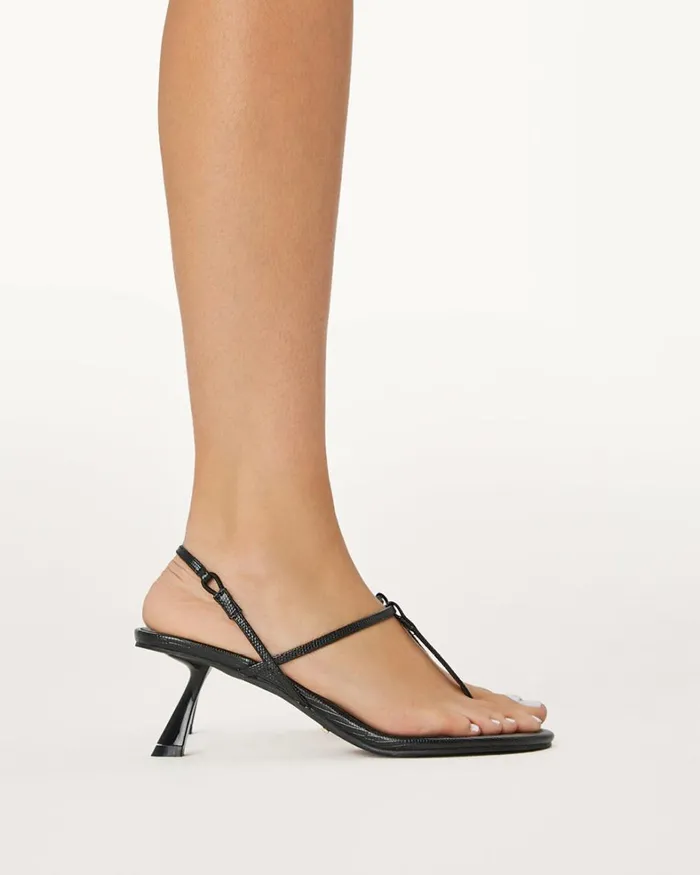 Women Stiletto Heels Billini MISSY 8211 BLACK SCALE