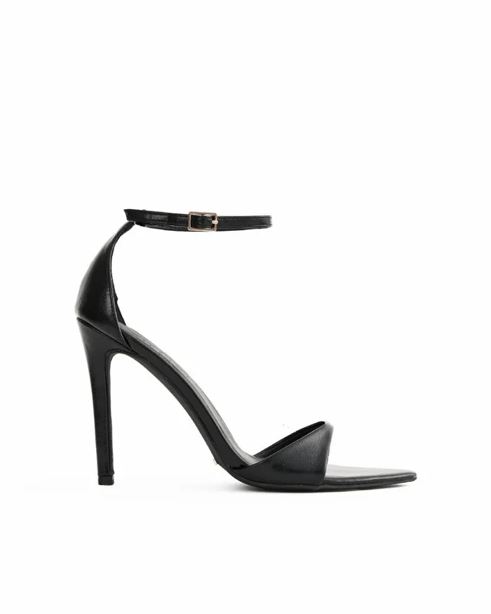 Women Stiletto Heels Billini QUEENA 8211 BLACK SHINE