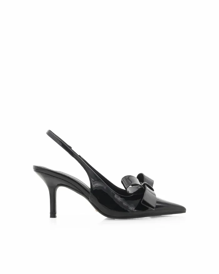Women Stiletto Heels Billini ROSIO 8211 BLACK PATENTPUMPS