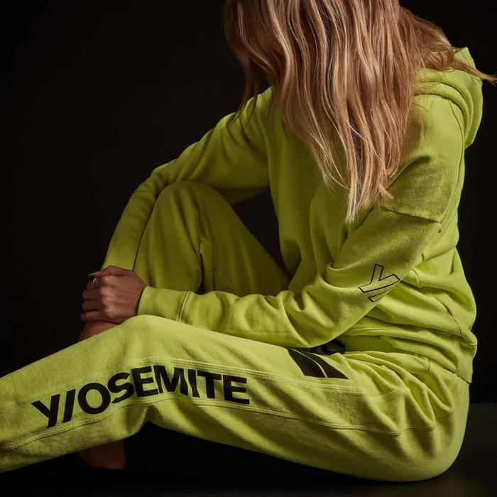 Women Sweat TopsBottoms James Perse French Terry Sweatpant Bright Neonblack