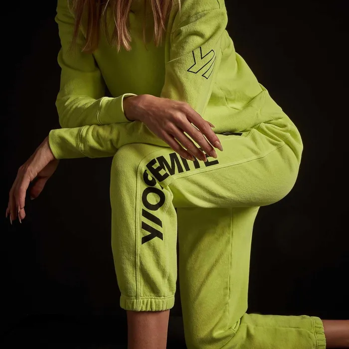 Women Sweat TopsBottoms James Perse French Terry Sweatpant Bright Neonblack