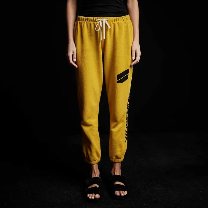 Women Sweat TopsBottoms James Perse French Terry Sweatpant Crocus Yellow