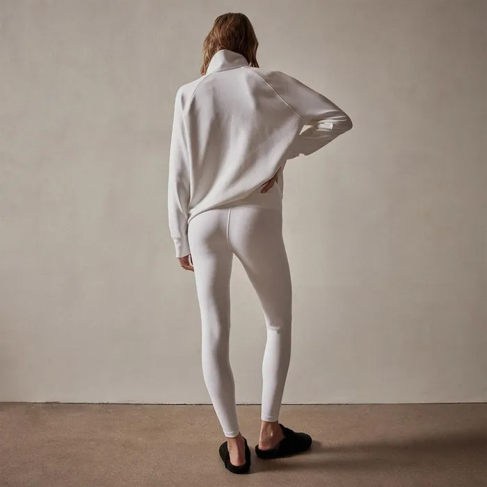 Women Sweat TopsBottoms James Perse High Rise Leggings White