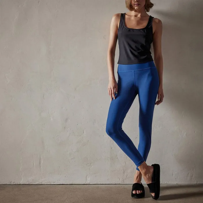 Women Sweat TopsBottoms James Perse High Rise Yoga Legging Campus Blue