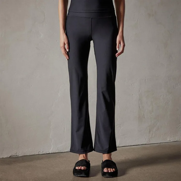 Women Sweat TopsBottoms James Perse High Rise Yoga Pant Black