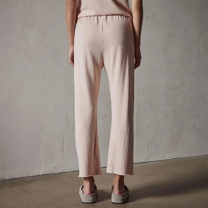 Women Sweat TopsBottoms James Perse Vintage French Terry Cutoff Sweatpant Nougat Pigment
