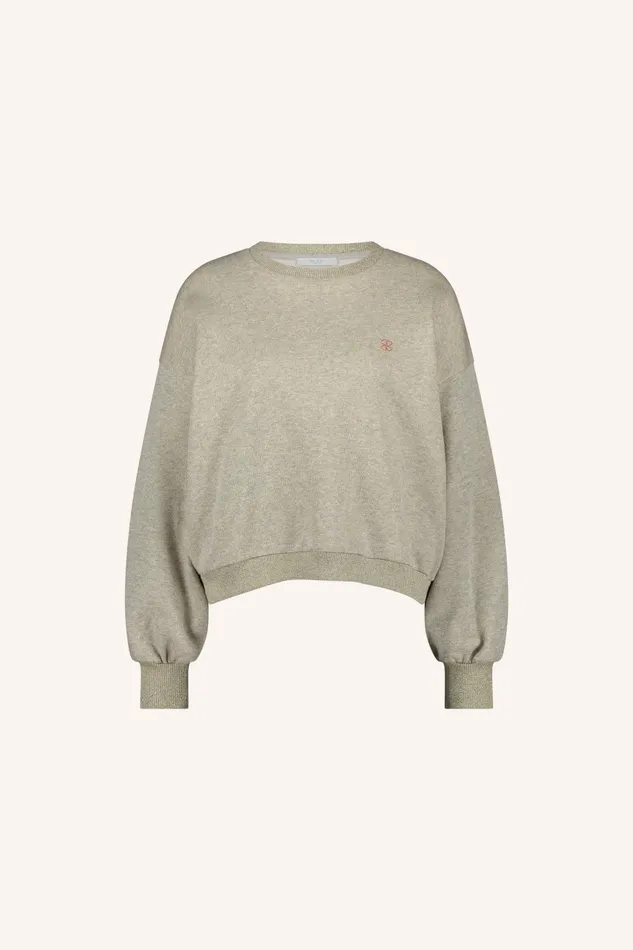 Women Sweaters Bybar Bibi Sparkle Sweater Gold Women Sweaters Bybar Bibi Sparkle Sweater Gold