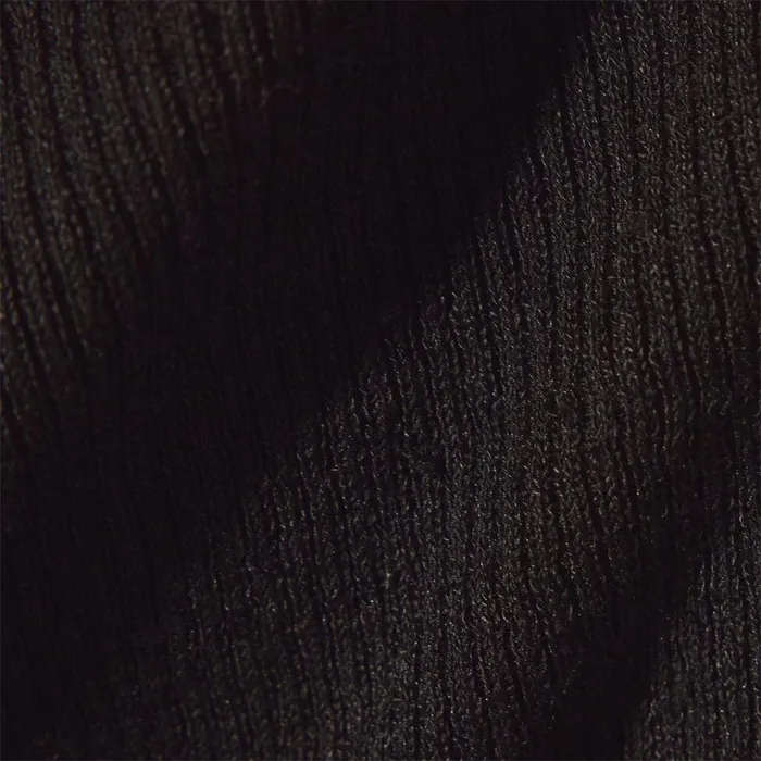 Women Sweaters James Perse Stretch Linen Ribbed Cardigan Black