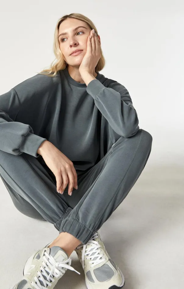 Women Sweatshirt In Urban Chic Mavi Jeans Loungewear Women Sweatshirt In Urban Chic Mavi Jeans Loungewear