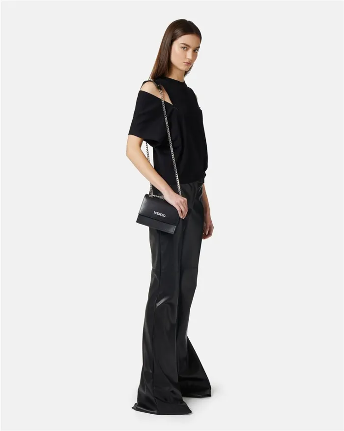 Women TSHIRTS AND TOPS Iceberg Tshirt With Decorative Zips Women TSHIRTS AND TOPS Iceberg Tshirt With Decorative Zips
