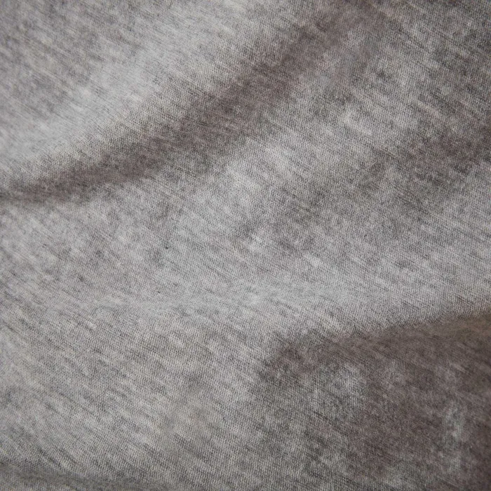 Women TShirts James Perse Sheer Slub Casual V Neck Heather Grey