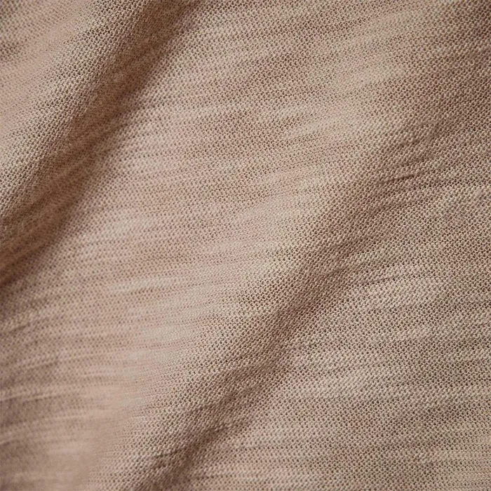 Women TShirts James Perse Sheer Slub Casual V Neck Toast