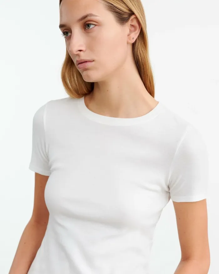 Women Tees Nili Lotan ELIN TEE Black