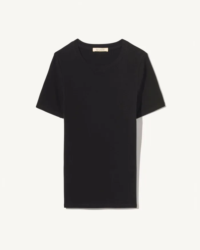 Women Tees Nili Lotan ELIN TEE Black