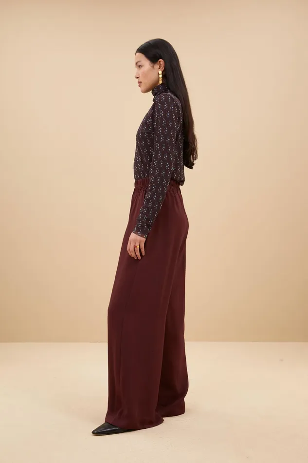 Women Tops and Shirts Bybar Mesh Paisley Top Paisley Dots