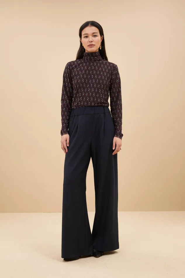 Women Tops and Shirts Bybar Mesh Paisley Top Paisley Dots