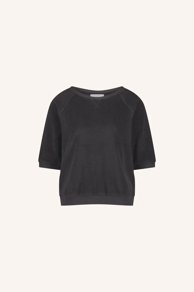 Women Tops and Shirts Bybar Neva Slub Top Cafe Noir Women Tops and Shirts Bybar Neva Slub Top Cafe Noir