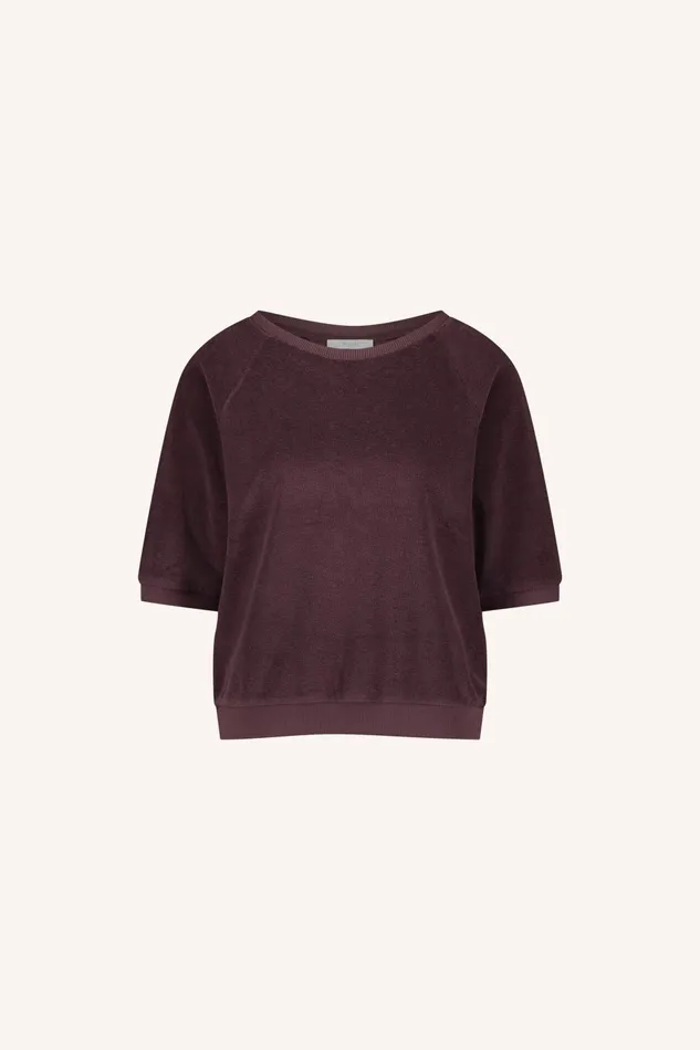 Women Tops and Shirts Bybar Neva Slub Top Pecan Women Tops and Shirts Bybar Neva Slub Top Pecan