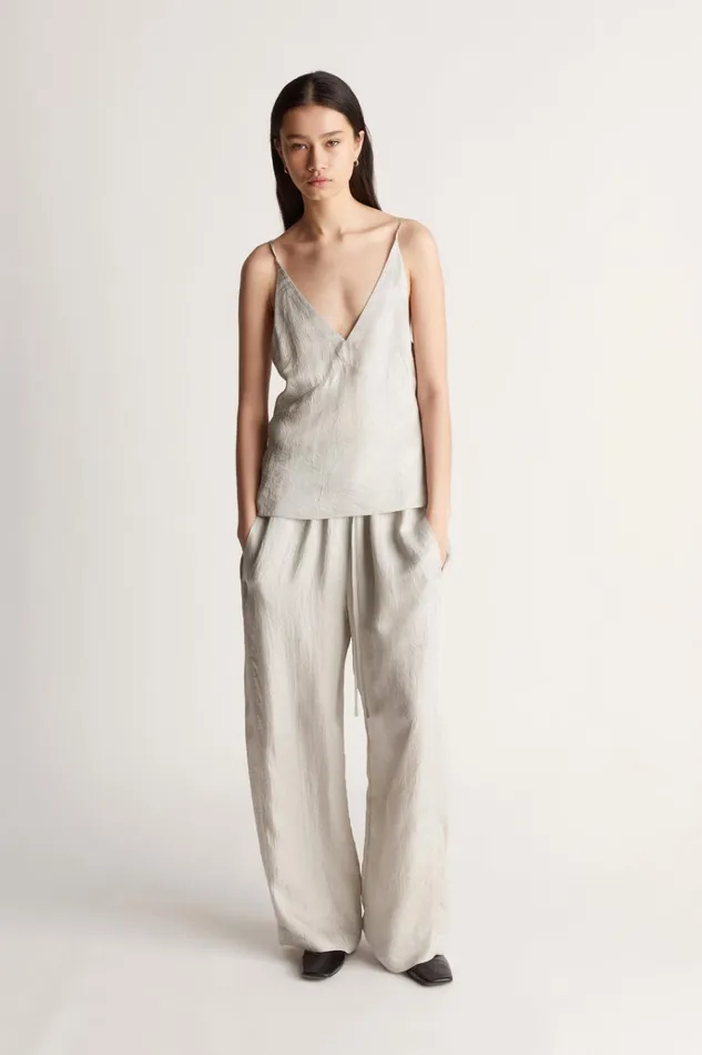 Women Tops And Shirts Lee Mathews Eden Cami Silver