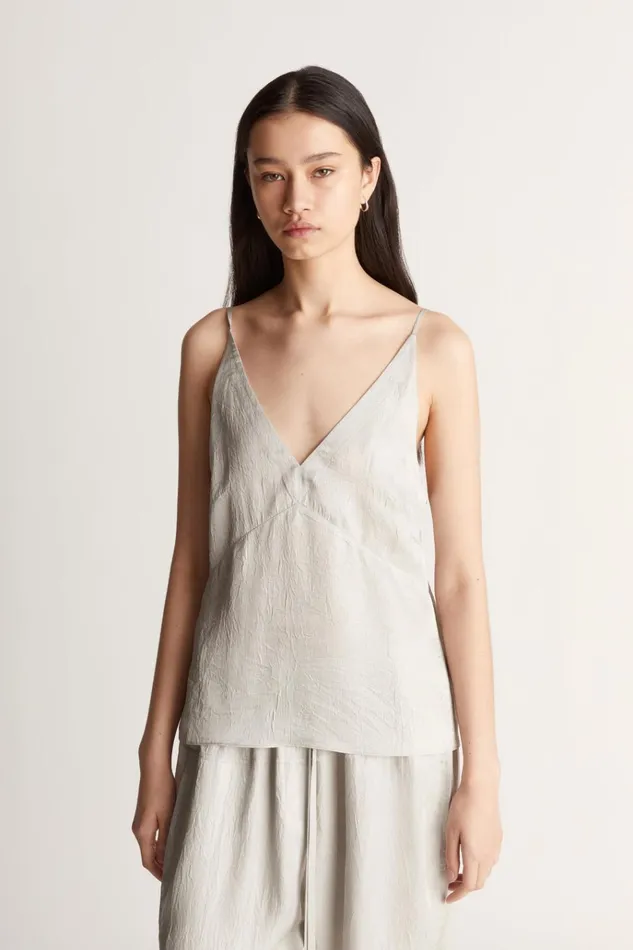 Women Tops And Shirts Lee Mathews Eden Cami Silver