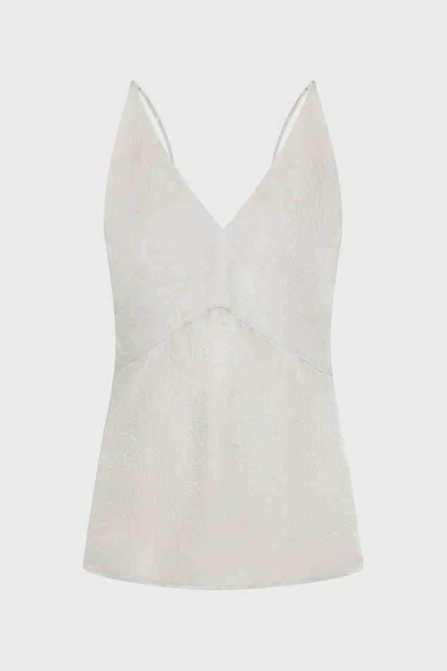 Women Tops And Shirts Lee Mathews Eden Cami Silver