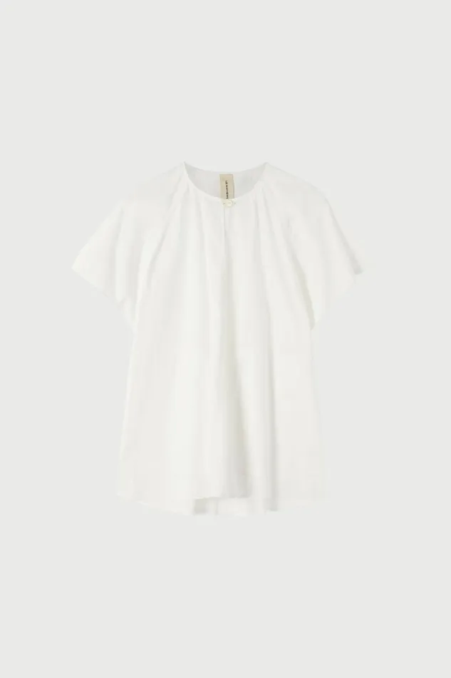 Women Tops And Shirts Lee Mathews LM Poplin Tee Natural