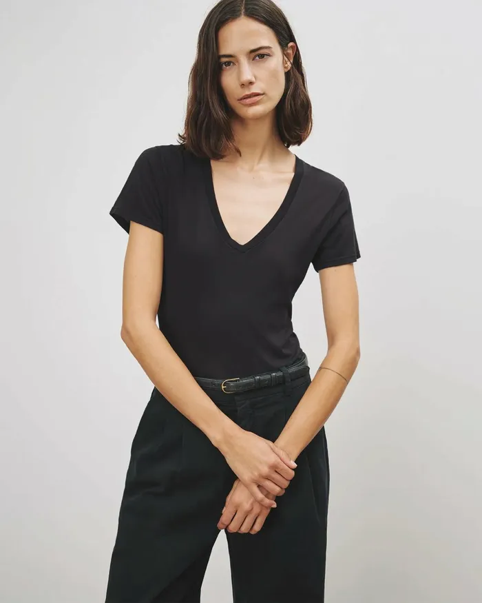 Women Tops Nili Lotan CAROL TEE White