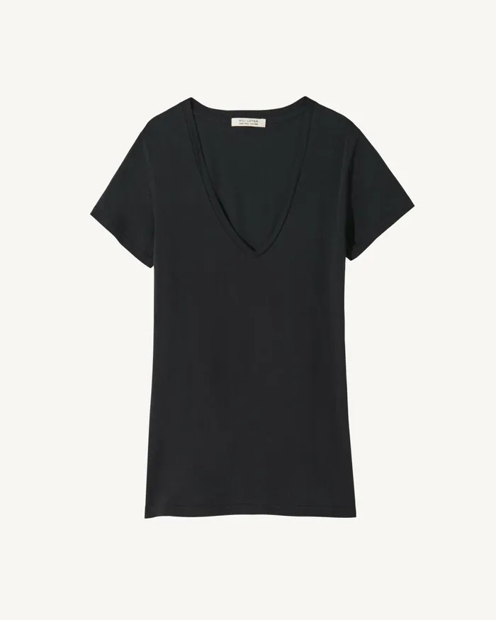 Women Tops Nili Lotan CAROL TEE White