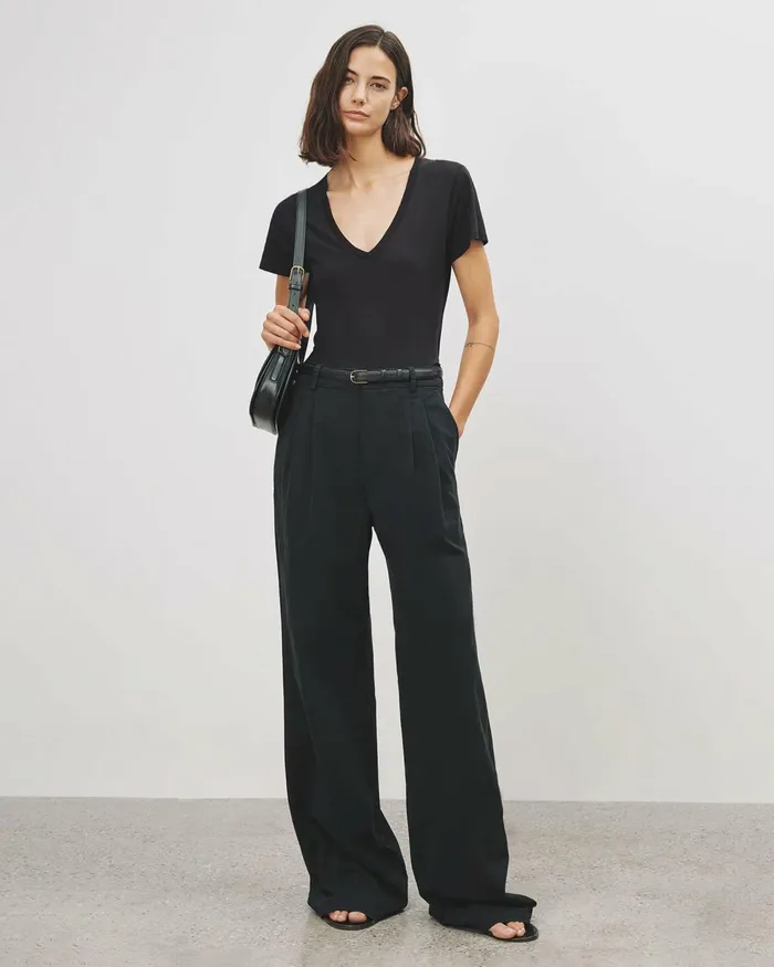 Women Tops Nili Lotan CAROL TEE White