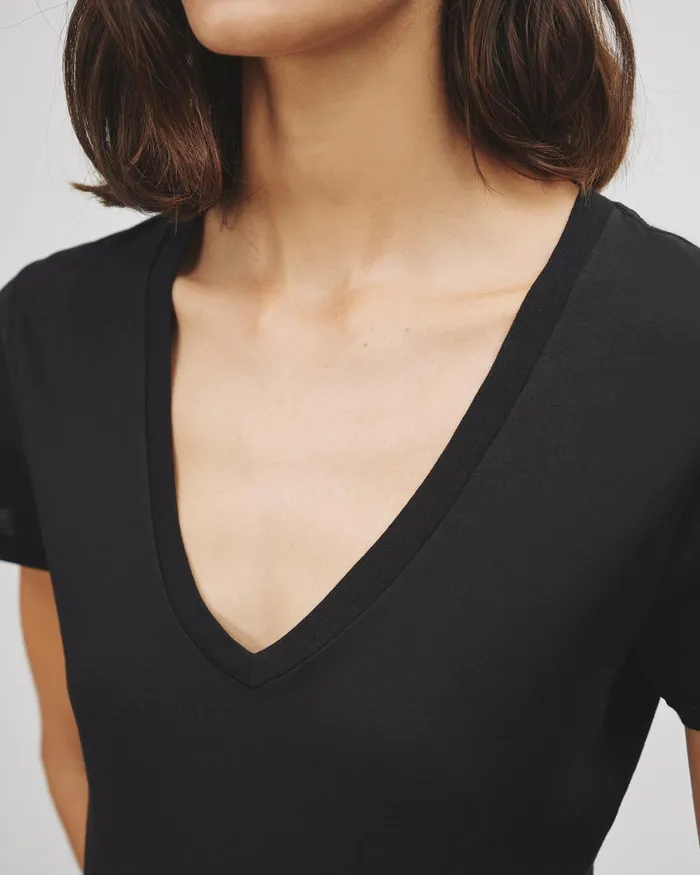 Women Tops Nili Lotan CAROL TEE White