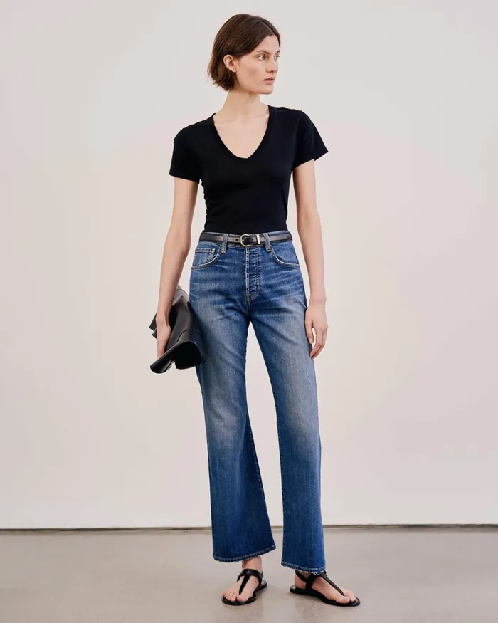 Women Tops Nili Lotan CAROL TEE White